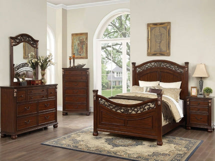 1 Piece Dresser - Cherry