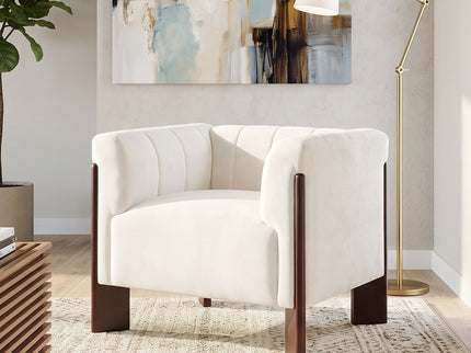 Accent Chair With Tight Back For Living Room