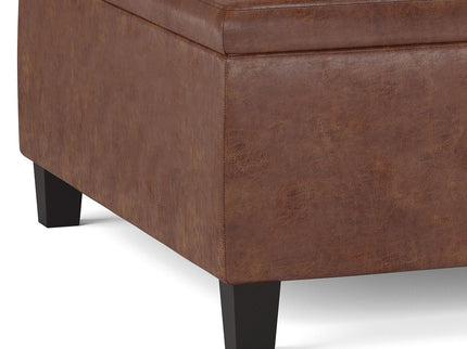 Ellis - Coffee Table Storage Ottoman Contemporary Design