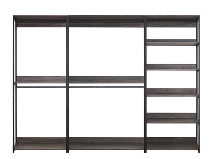 Monica - Walk-In Closet System With Spacious Drawer - Gray