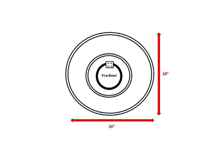 Reinforced - Outdoor Fire Pit Versatile Design