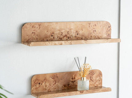 Burl - Eco-Friendly Floating Wall Shelf