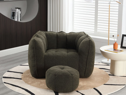 Soft Bean Bag Chair With High Resilient Foam