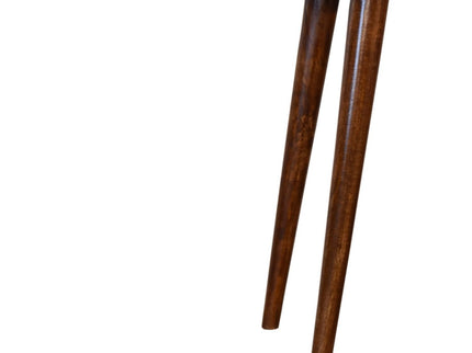 Mini Console Table - Chestnut
