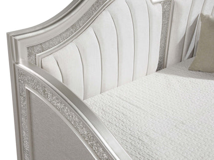 Aurelia - Twin Daybed With Trim Upholstery - Oak
