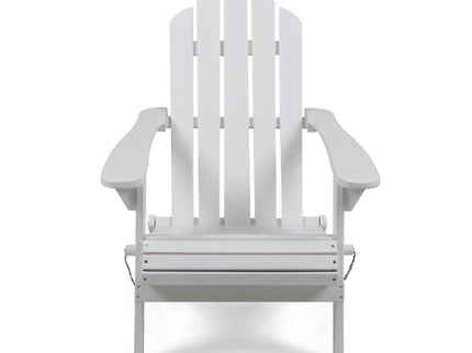 Aurascape - Outdoor Acacia Wood Foldable Adirondack Chair