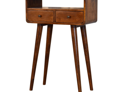 Mini Console Table - Chestnut