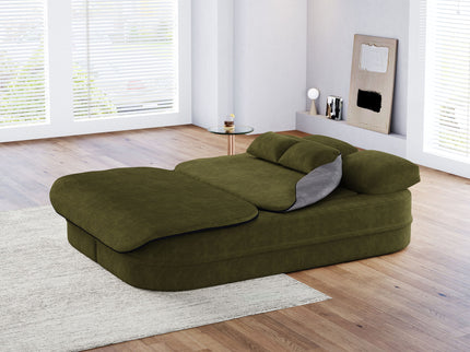 2 In 1 Foldable Sofa Bed With Multi Functional Blanket, Floor Lounge Sofa