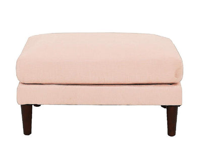 Modular L-Sectional Set With Ottomans - Pink
