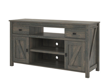 Farmington - TV Stand For TVs Up To 60" - Oak