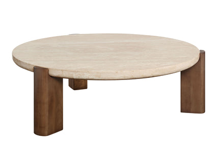 Leonardo - Coffee Table - Cream / Oak