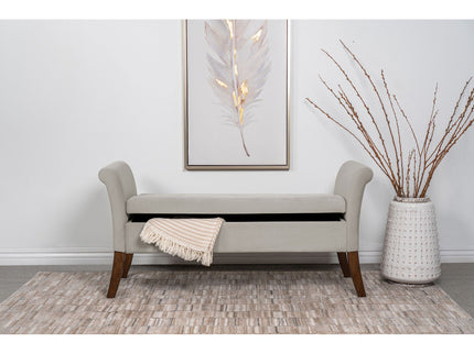 Pasley - Rolled Arm Storage Bench