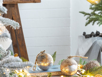 Christmas Ball Ornaments, Wood Decorative Hanging Ball Christmas Tree Ornaments For Holiday Party Decorations