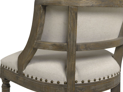 Paris - Farmhouse Counter Height Bar Stool With Backrest