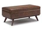 Dark Brown / Faux Leather