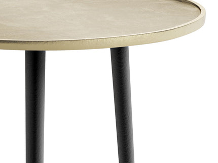 Tanner - Metal Side Table - Gold
