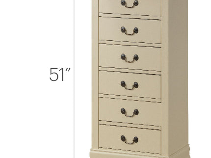 Traditional Style Lingerie Storage Chest Timeless