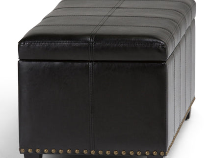 Amelia - Transitional Storage Ottoman Bench