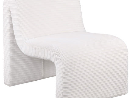 Winne - Curved Armless Accent Chair