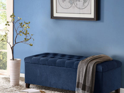 Shandra - Tufted Top Soft Close Storage Bench