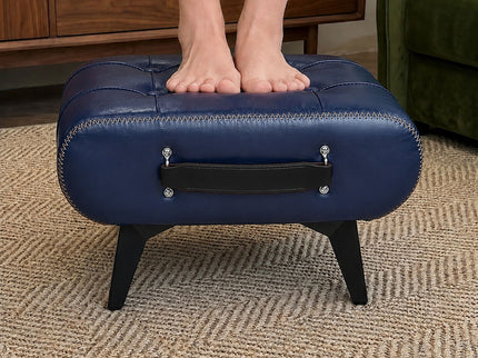 Minimalist Footstool With Hidden Storage