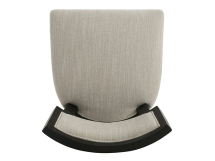Farmhouse Style Fabric Upholstered Side Dining Chair Set