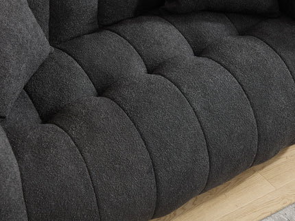 Cozy Beanbag Chair With High Resilience Foam Core For 2