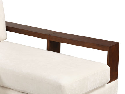 Sectional Sofa Upholstered Sofa Couch With Reversible Armrests For Living Room