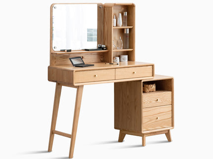 Compact Table Dresser, Accessories Storage Width Drawer - Natural