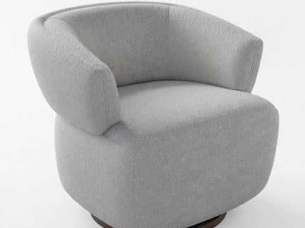 Swivel Barrel Accent Oversized Club Chair