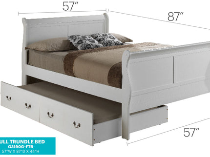 Elegant Trundle Bed With Timeless Charm