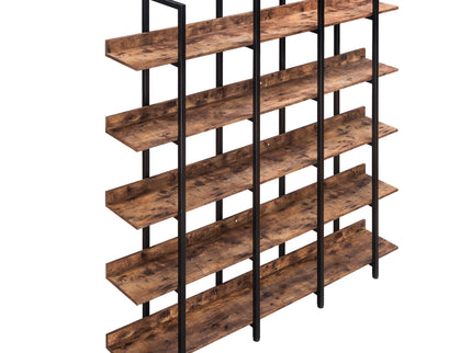 Vintage Industrial 5 Tier Bookcase