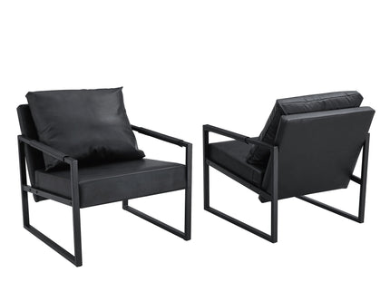 Classic And Metal Frame Sofa, Ergonomically Designed, A Perfect Blend Of Modern And Industrial Styles