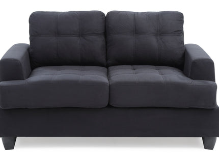 Stylish Transitional Loveseat For Two