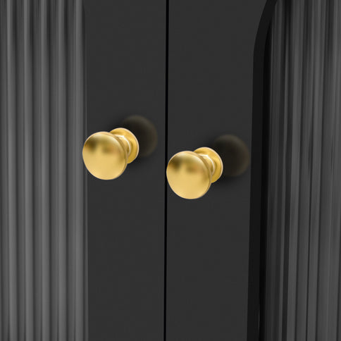 TV Stand For TVs Up To 75", Entertainment Center Media Console For Living Room - Black