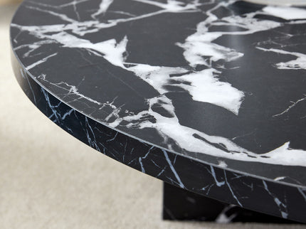Versatile Round Coffee Table For Various Interior Styles