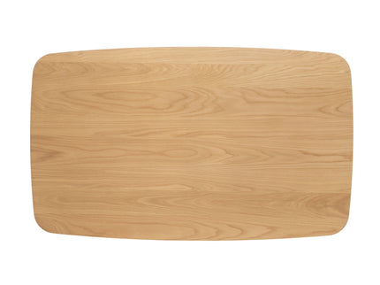 Retro Dining Table With Faux Wood Top