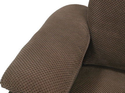 Accent Chair With Storage Ottoman, Reclining Single Chaise Lounge With Cupholders And USB, C Ports