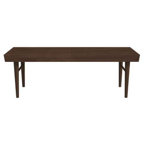 Mia - Bench - Dark Brown