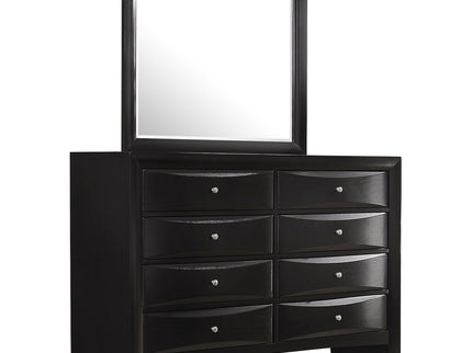 Palamino - 8 Drawer Dresser With Mirror - Black
