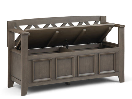 Amherst - Handcrafted Entryway Storage Bench