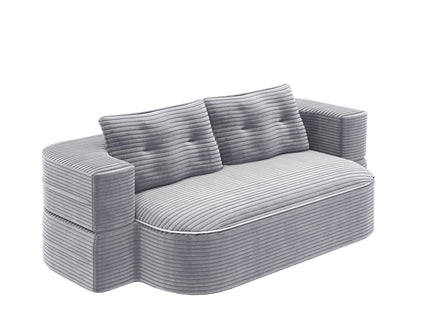 Convertible Floor Sofa Bed With Multi Functional Blanket