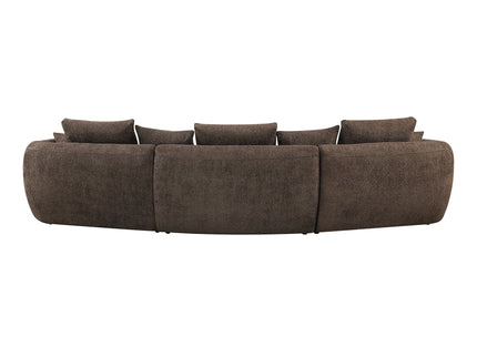 Bash - Anthology Boucle Sofa With Pillows - Brown