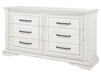 6 Drawer Bedroom Dresser Cabinet - Vintage
