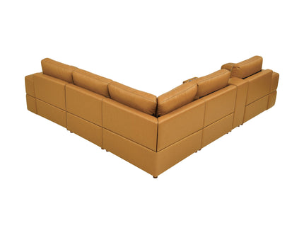 Modular Sectional With Large Square Arms