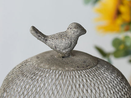 Ophira Sparrow Candle Holders (Set of 2) - Antique Gray