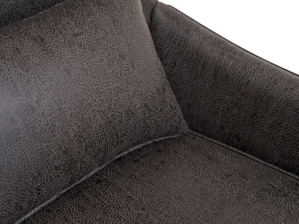 Leisure Chair With Curved Backrest