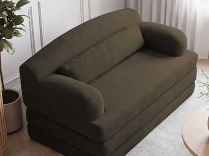 2 Seater Sofa Bed, Compact Foldable Floor Couch