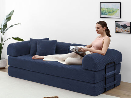 Convertible Foldable Floor Sofa Bed For Living Room