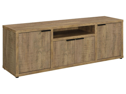 Noriega - 3 Piece TV Entertainment Center, Open & Concealed Storage - Wood